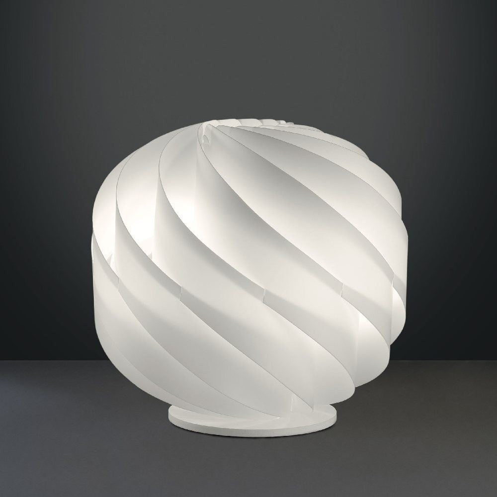 LAP Lámpara De Sobremesa Plástico Blanco Cm. 40x39h