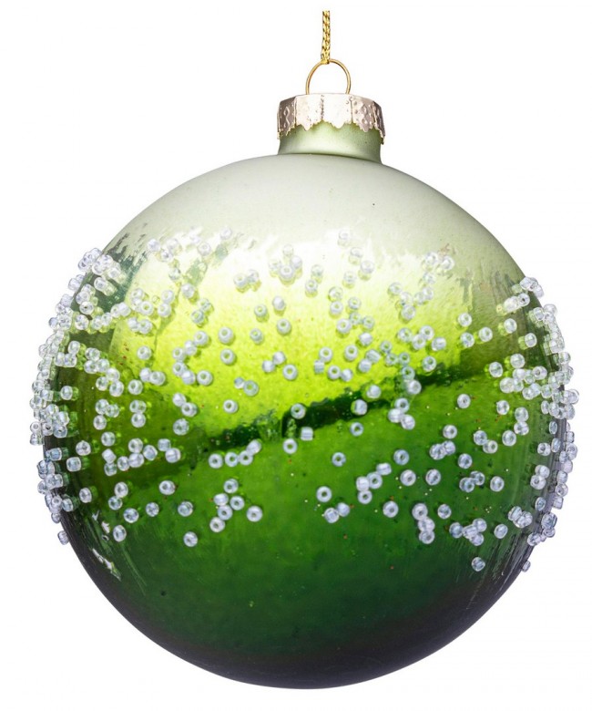 8x Esfera Vt Adorna Verde