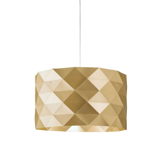 Nuevo Suspensión Gold en metal cromado cm. 40x25h