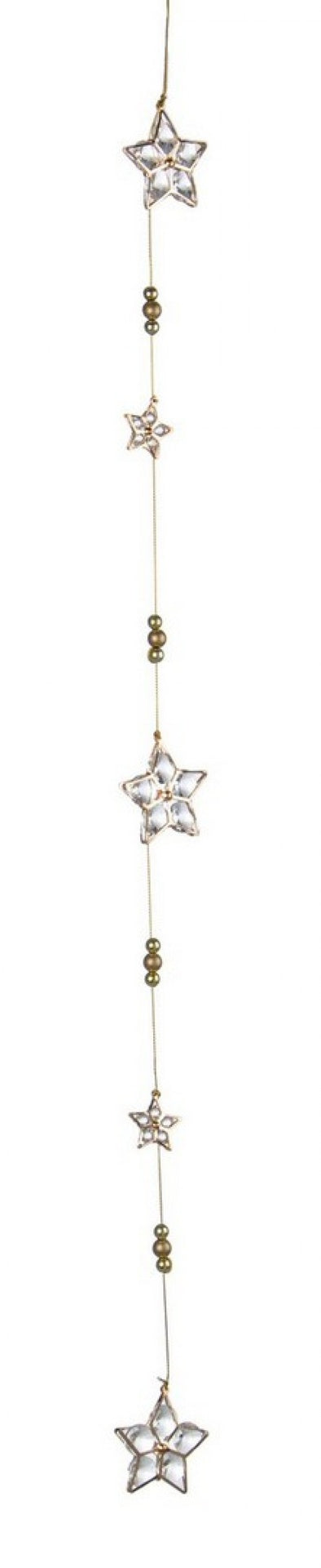 8x Cadena 5F Angelika Estrella Oro