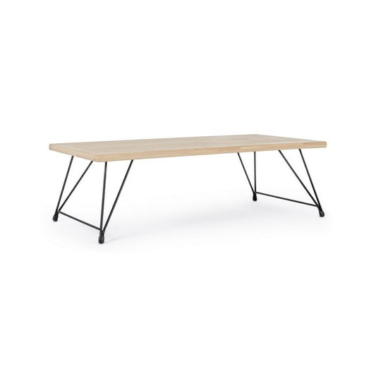 Mesa de centro industrial estilo vintage DISTRICT 120x60x h36 cm