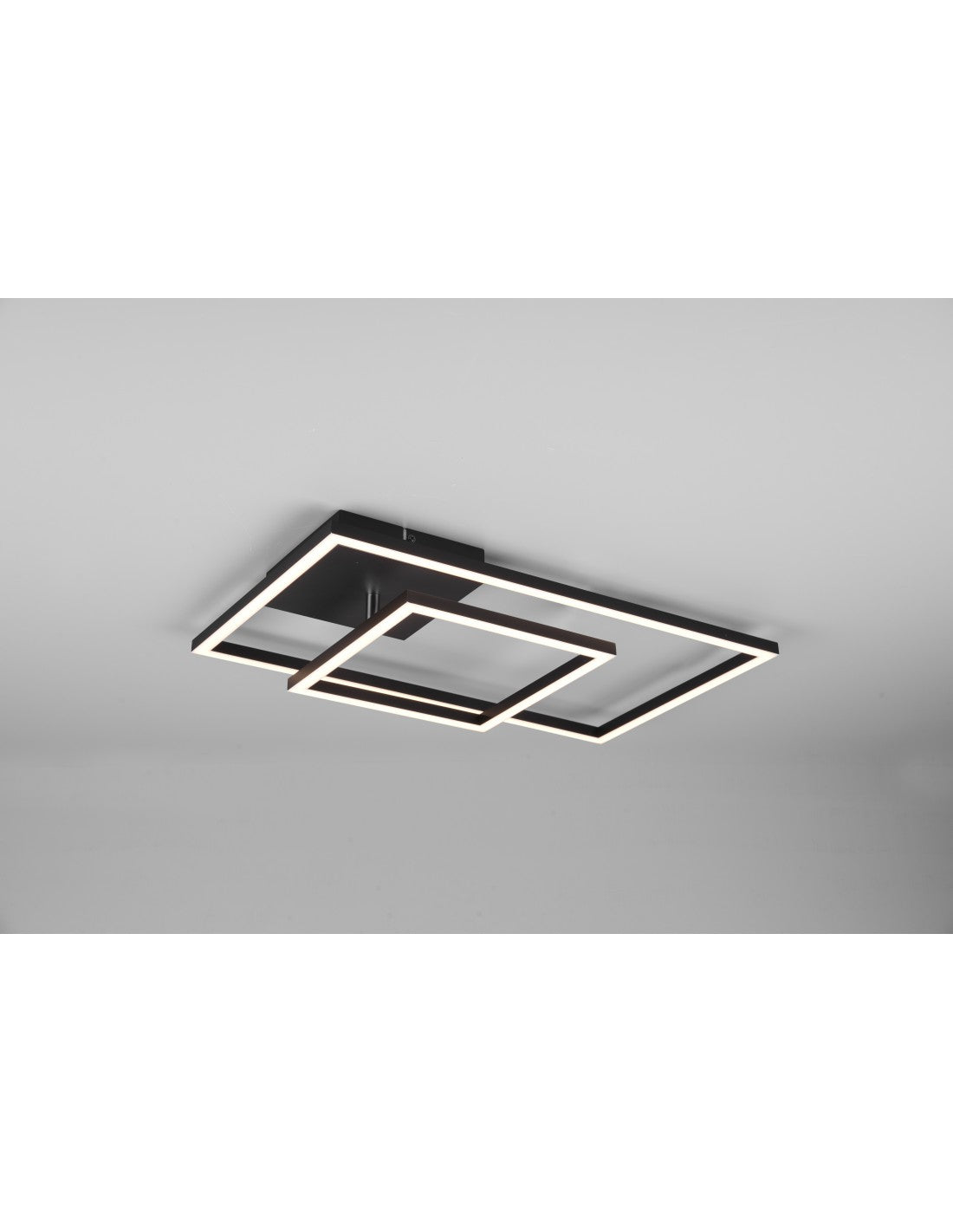 La luz de techo cuadrada ajustable llevó la iluminación del trío del negro de la cacerola del atenuador 4000K