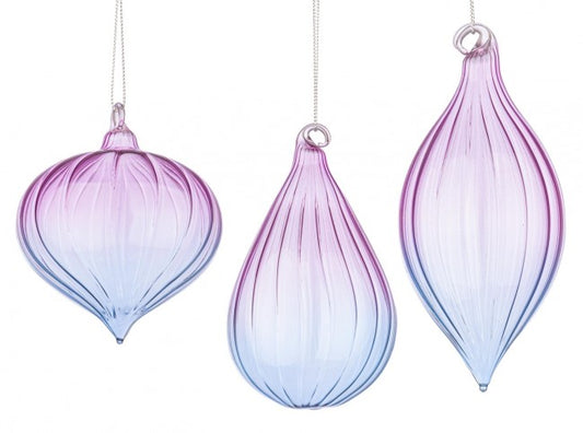 12x Colgantes de losa Vt violeta