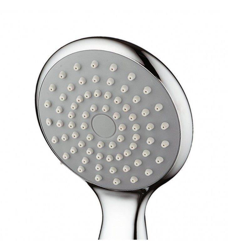 Teleducha Keros cromada con tecnología antical mono jet.