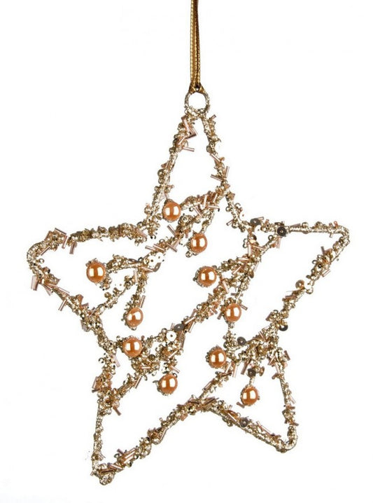 4x Colgante Lizy Estrella Dorada