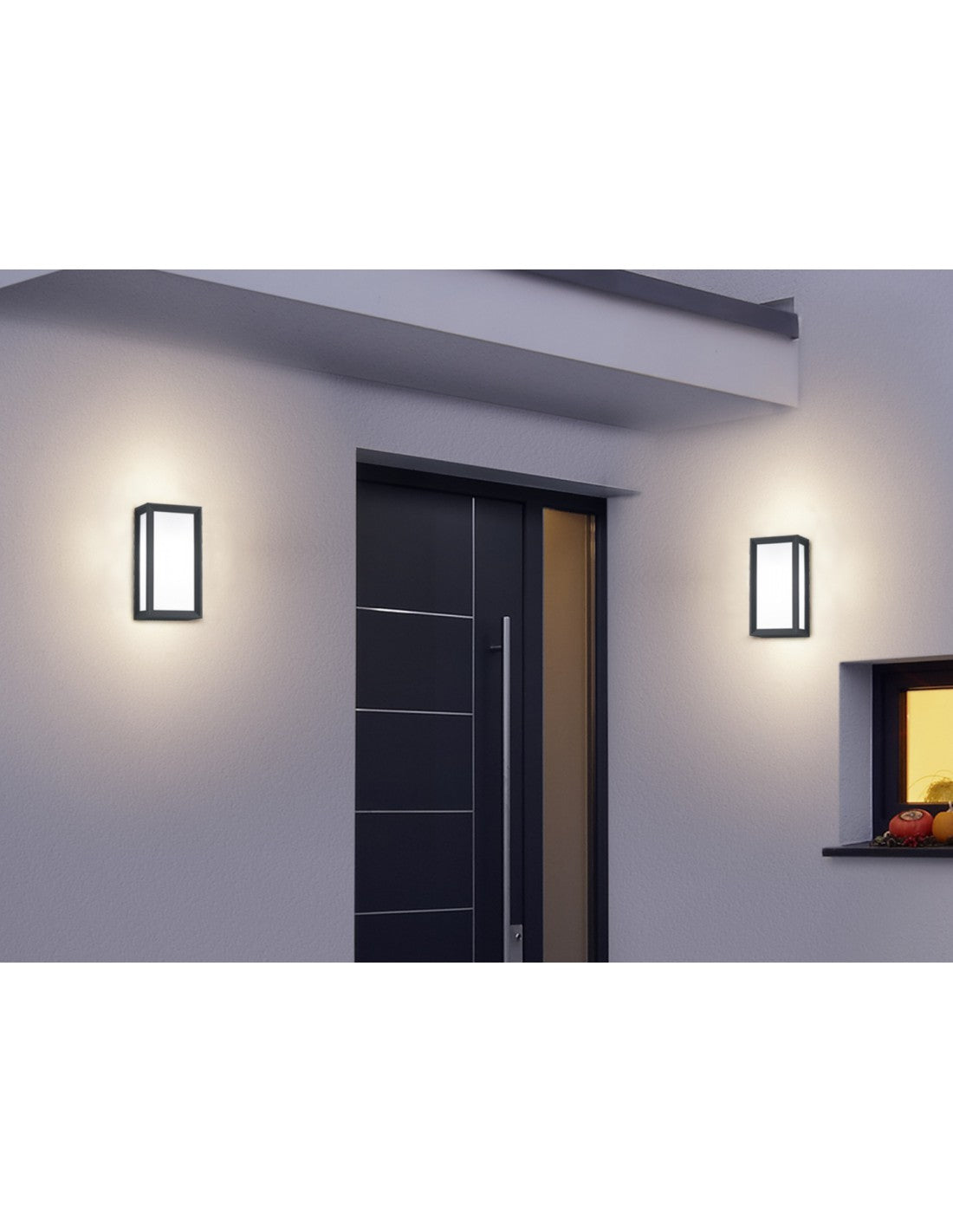 Timok Aplique Led para Exterior IP54 Antracita H25 cm Trio Lighting