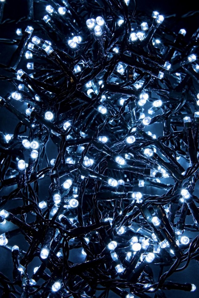 12x Snake400L Blanco 5Mm Cable Verde IP44