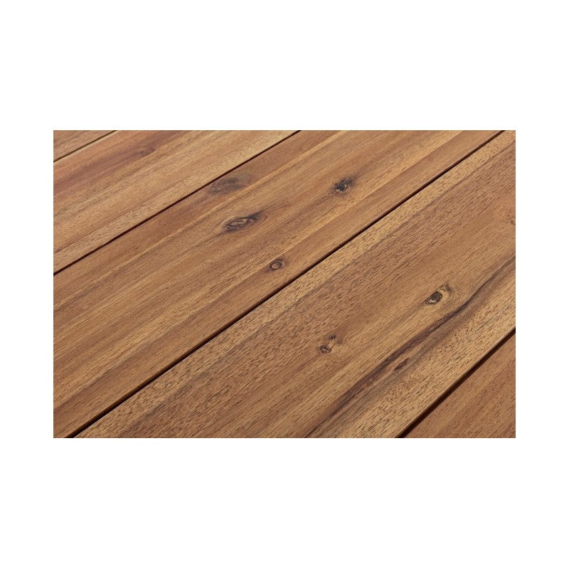 Mesa Helsinki antracita-natural 130x130 cm
