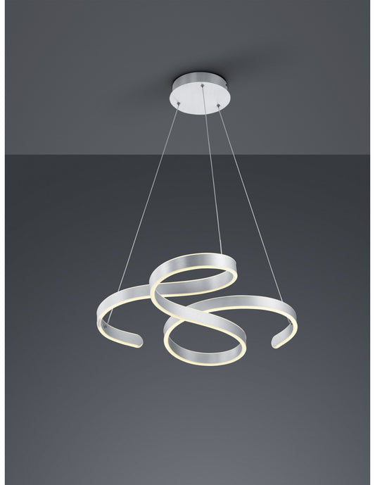 Francis Vortici Suspensión Aluminio LED 52w Regulable Trio Iluminación