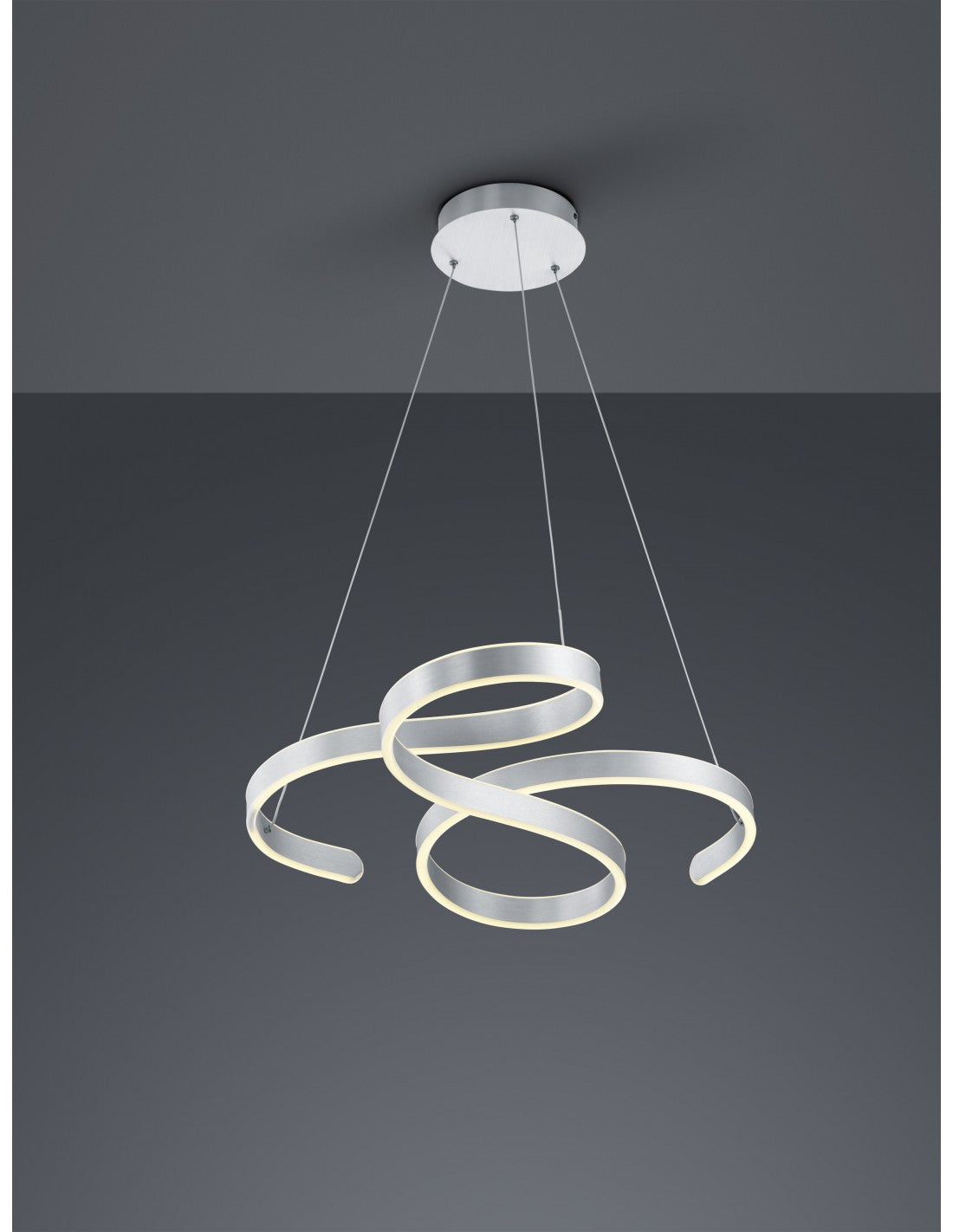 Francis Vortici Suspensión Aluminio LED 52w Regulable Trio Iluminación