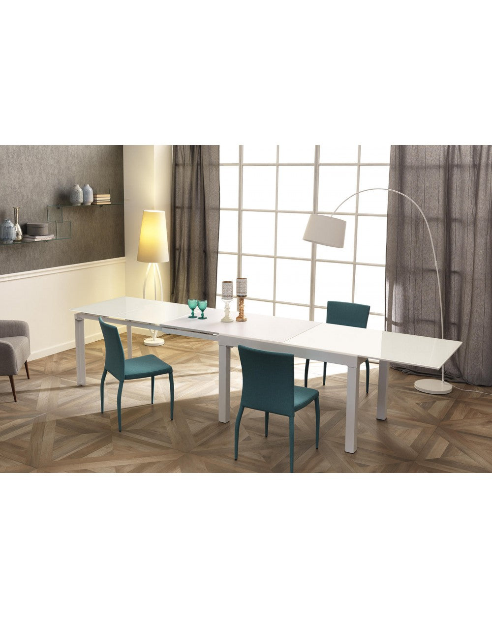 Mesa Extensible 120-175-230 -290-350 x 83 cm - Ejecutiva