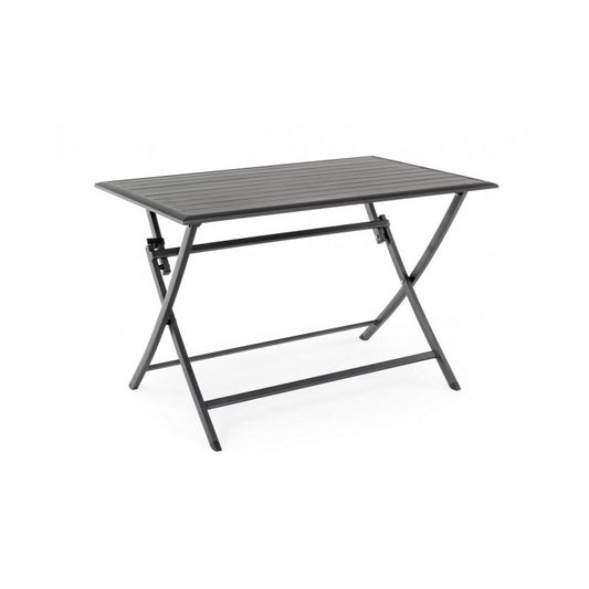 ELIN Mesa exterior aluminio antracita 110x70x h71 cm