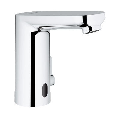 Grifo electrónico para lavabo por infrarrojos con dispositivo mezclador