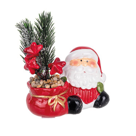 Decoración Burg Santa Alt. 11,5 cm