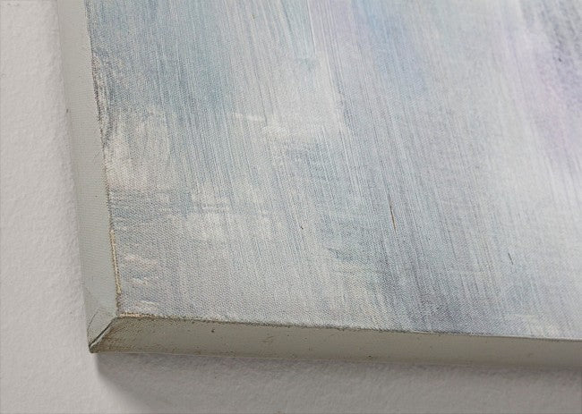 Cuadro al óleo sobre lienzo Pueblo 90x120 cm