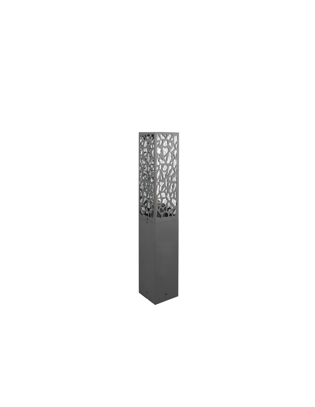 Bolardo de exterior Cooper Antracita IP44 Trio H60 cm Lighting