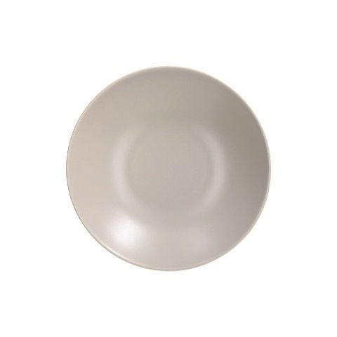 Plato hondo tatami 22 cm gris paloma de Tognana