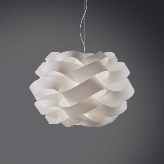 Lámpara colgante CLOUD de una luz Blanco diámetro 28x h18 cm