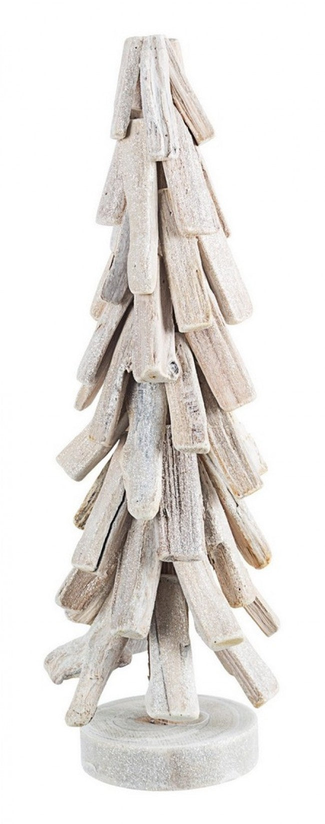 2x Soporte de palo de pino blanco Al.45