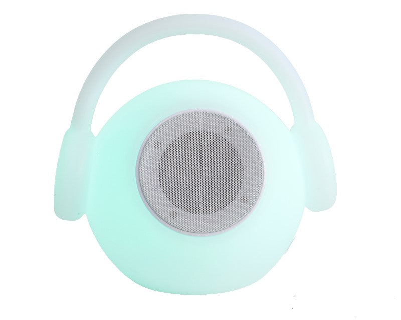Altavoz LED que cambia de color para exteriores