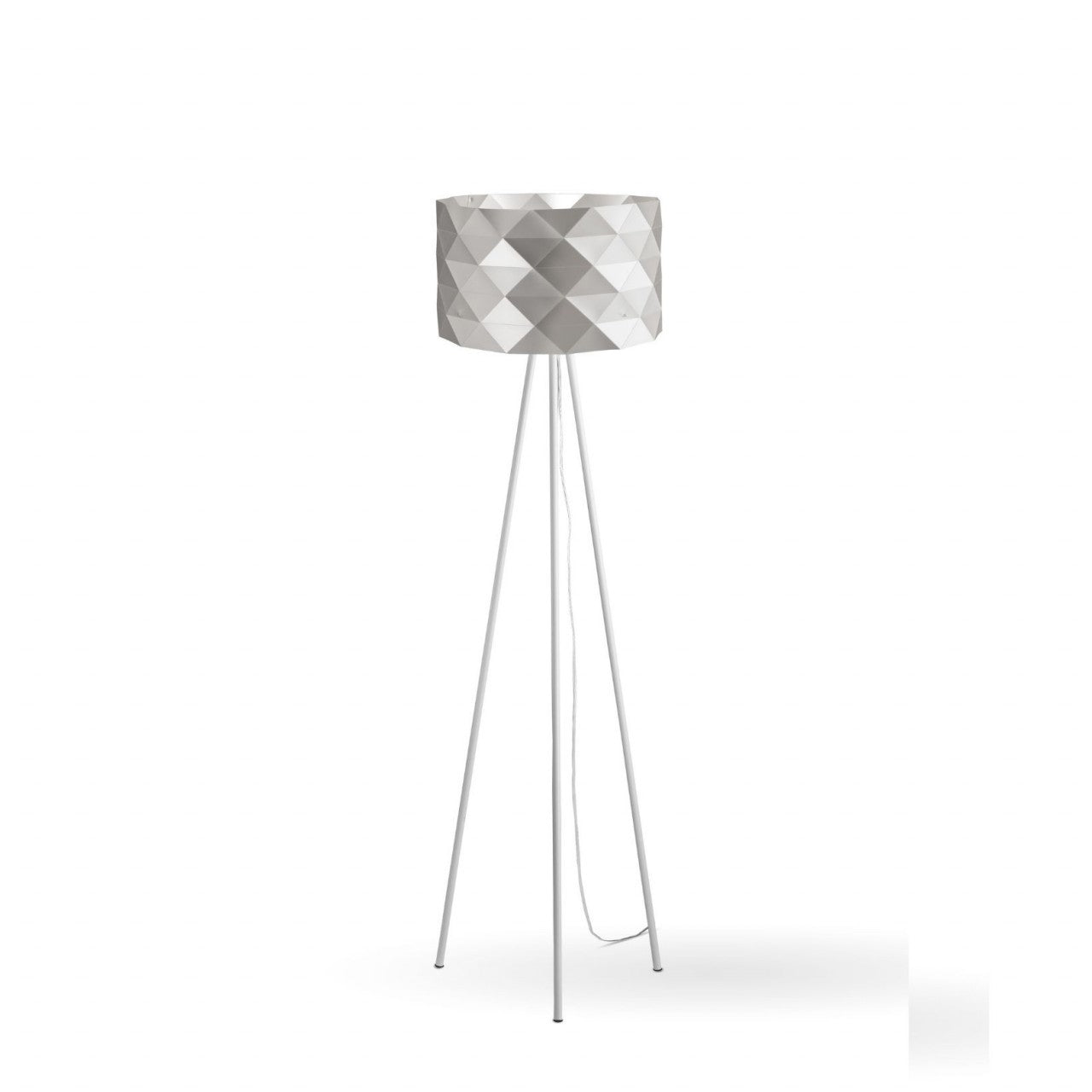 Soporte Trípode Plata En Metal Cm. 40x146h