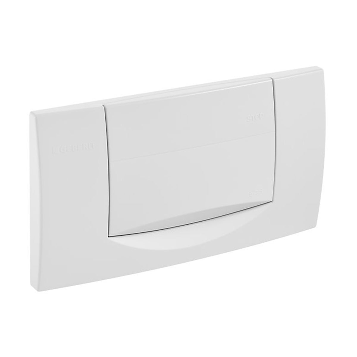 Placa de control cromada individual