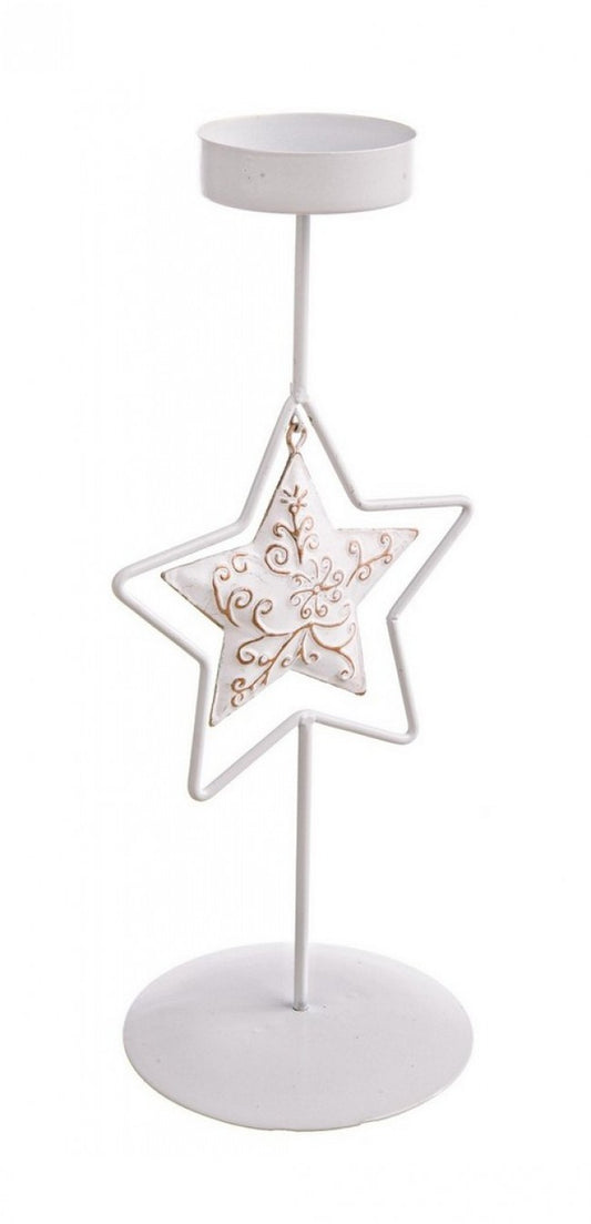 6x Candelero Estrella Barroco