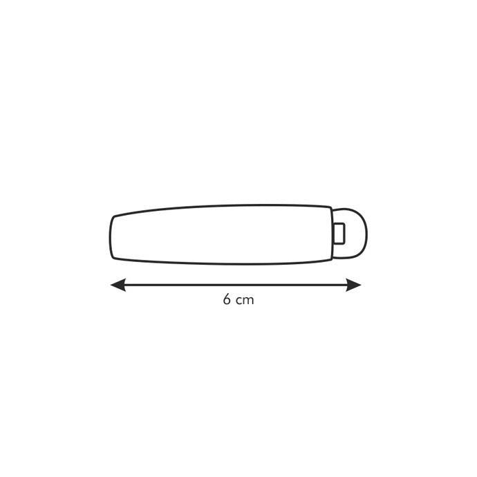 Juego de 6 clips para bolsas Presto.