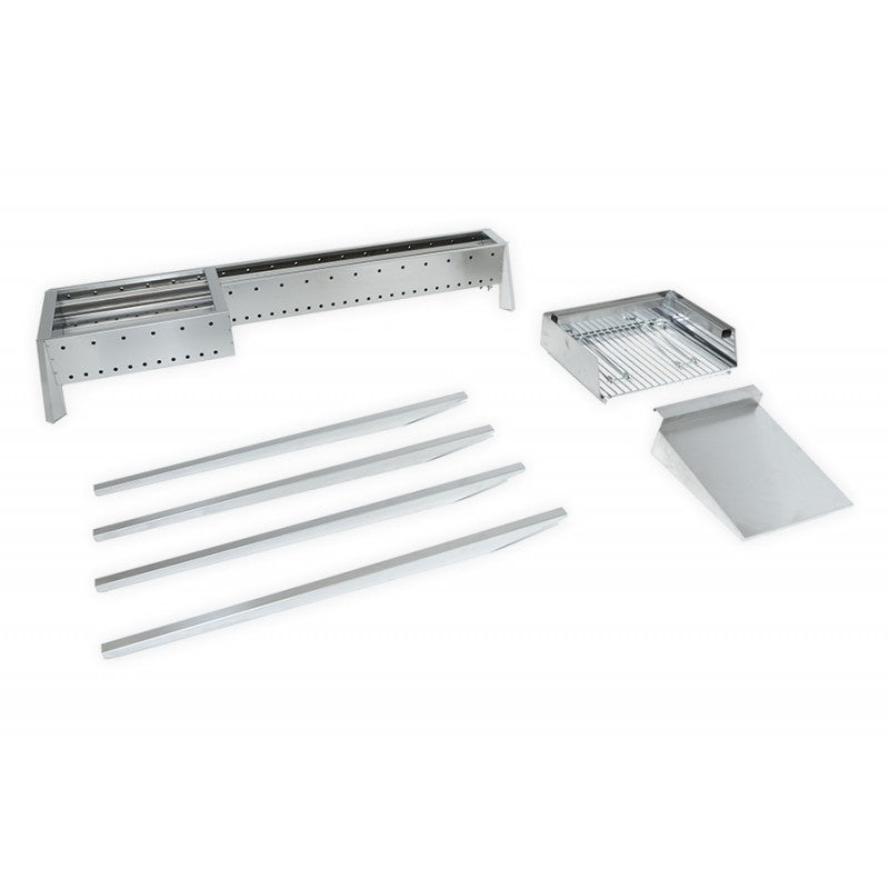 Cocedor de brochetas Miami 800+400 con grill