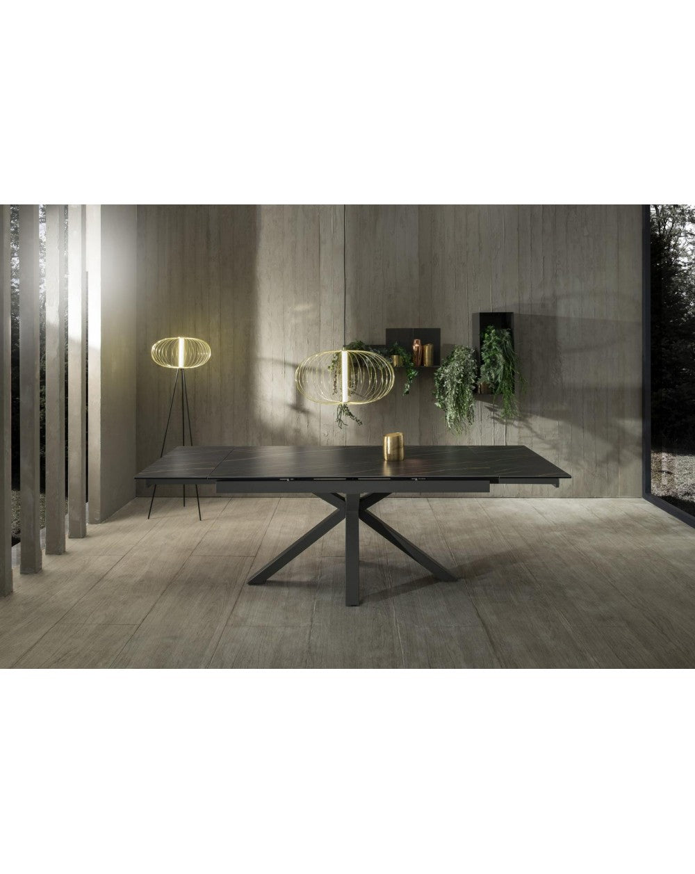 Mesa extensible 160 - 240 x 90 cm - Cerámica 1