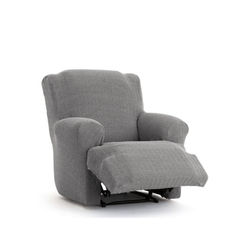 Funda sillón reclinable Jaz gris 70-110