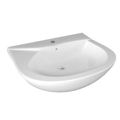 Lavabo semiencastrado Mod. Liwa 64X54 cm