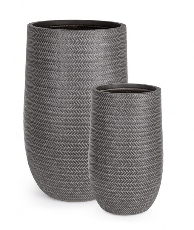 Set2 P.Jarrón Tressage To Alto Antracita