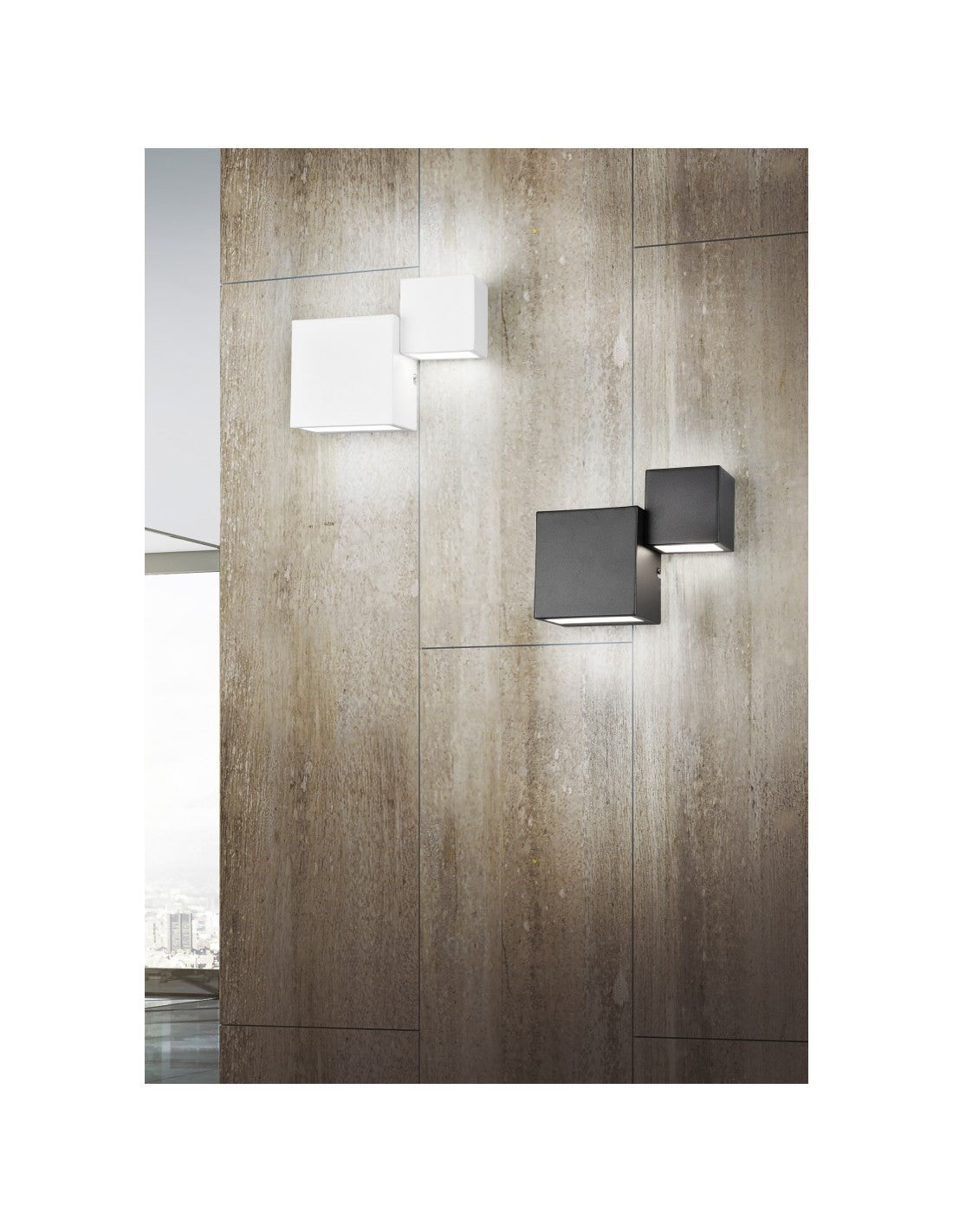 Miguel Aplique Blanco Doble Emisión LED Trio Lighting