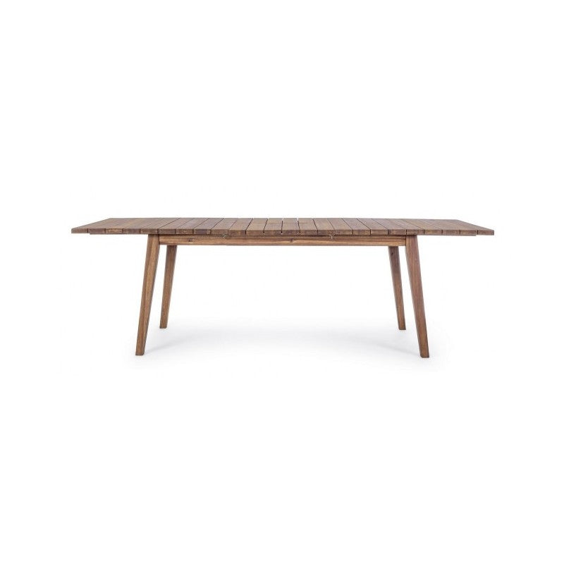 Mesa extensible de madera para exterior VARSAVIA 180-240x90x h76 cm