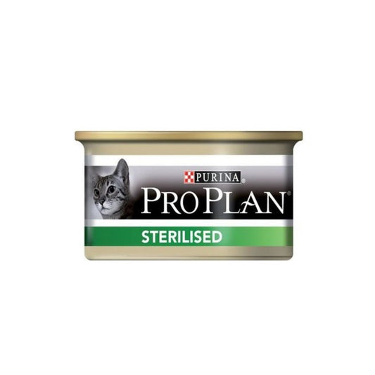 Pro Plan Paté para Gatos Esterilizados con Atún y Salmón Purina 85 gramos