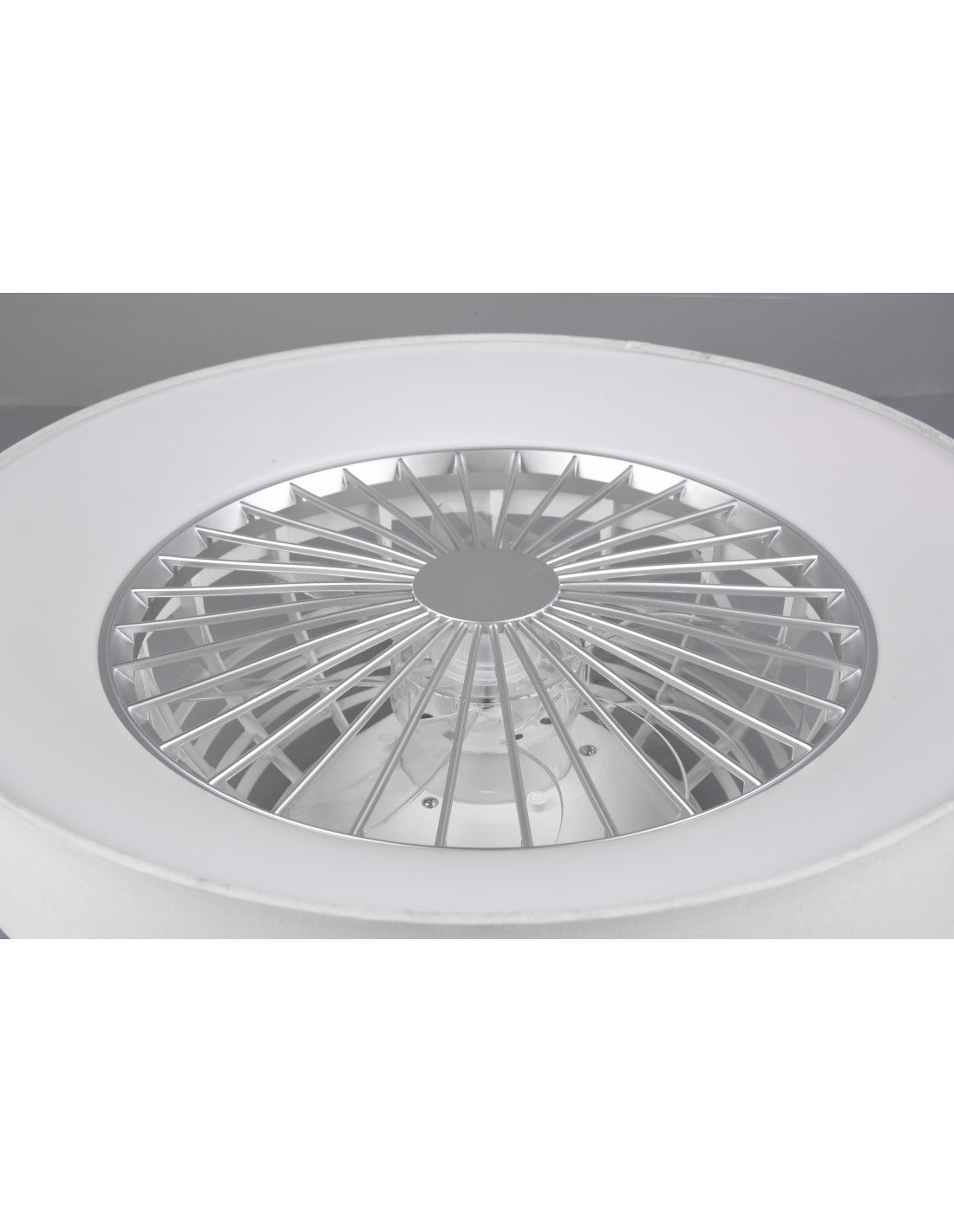 Luz de ventilador moderna LED 30w regulable Farsund White Trio Lighting