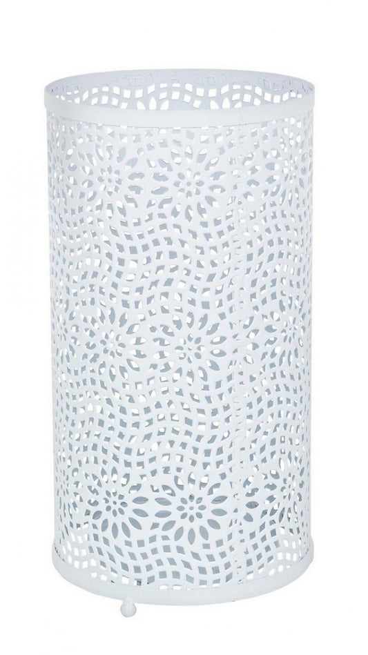 4x Paragüero Rosetón A Blanco