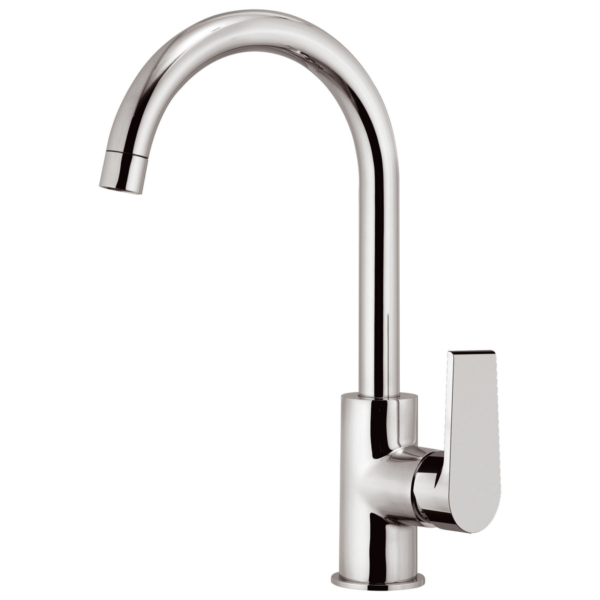 Mezclador monomando de fregadero Artic chrome caño alto