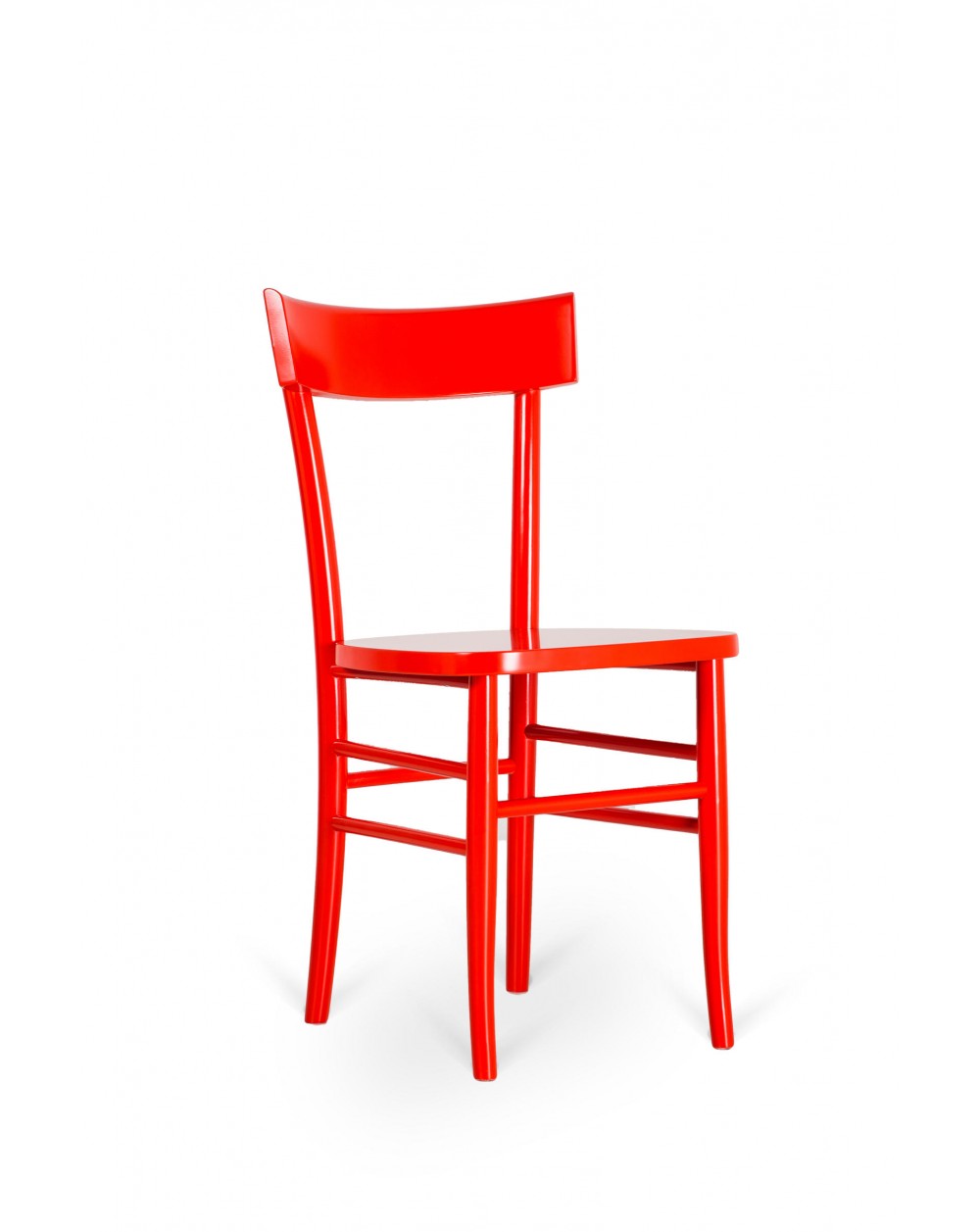 2x Silla Brera de madera lacada STS melocotón