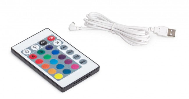 Lámpara LED con lámpara de pie RIDLEY Blanco 25x28x h45 cm