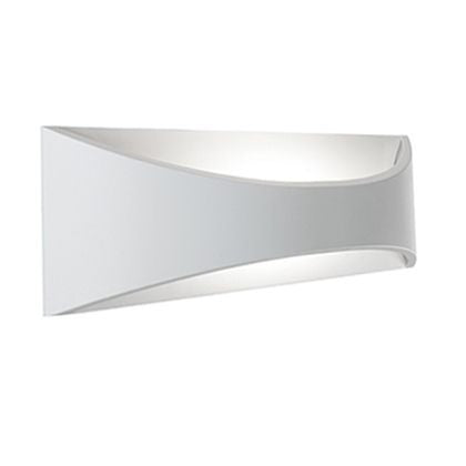Aplique de pared línea luna blanca LED 12W 3000K