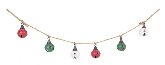 4x Cuerda 6F Timbre Metálico Rojo