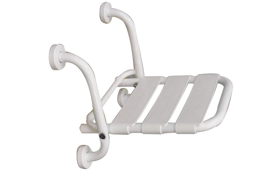 Asiento plegable blanco