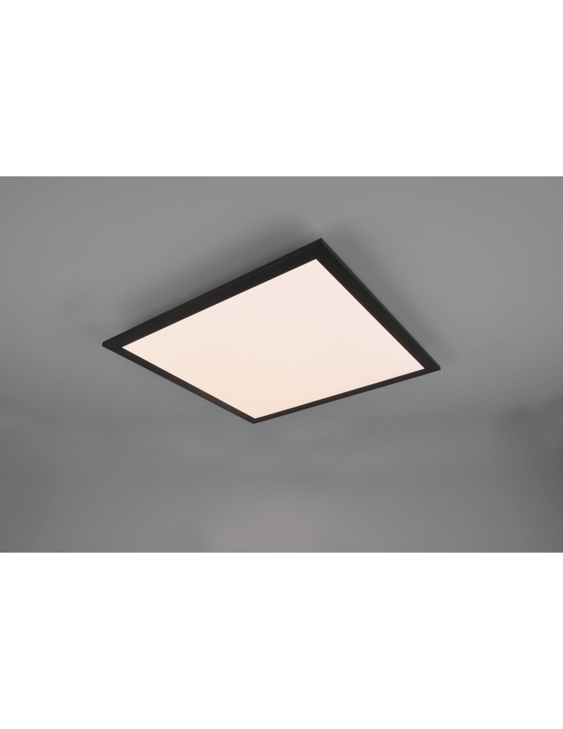 Lámpara de Techo Cuadrada Gamma Negro LED Multifunción Trio Lighting
