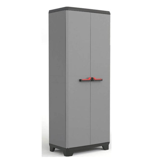 Armario alto keter 3 baldas 68x39x173H gris Stilo