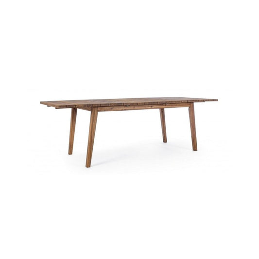 Mesa extensible de madera para exterior VARSAVIA 180-240x90x h76 cm