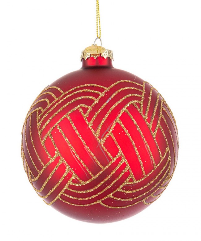 8x Sfera Vt Trenzado Rojo D100