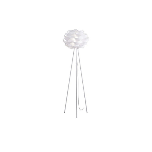 CLOUD Lámpara de pie trípode blanca diámetro 50x h160 cm