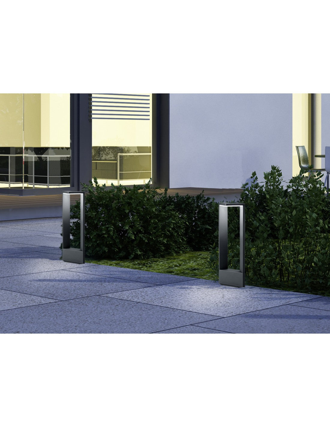 Bolardo LED para exteriores Ganges IP54 Trio Lighting antracita